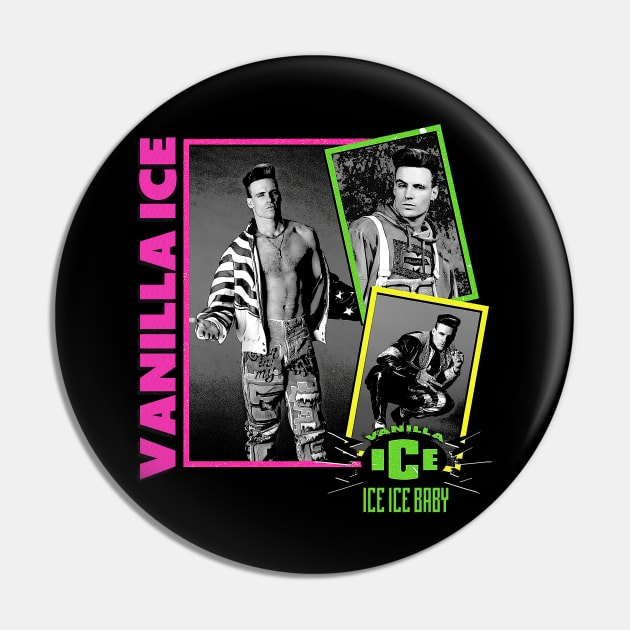 Vanilla Ice Collag Pin by fancyjan