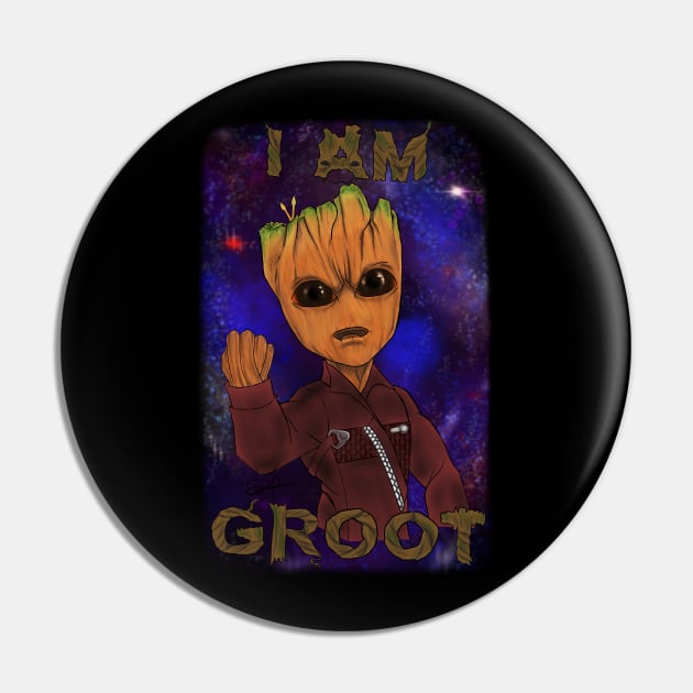 I Am Groot Pin by DarthThroe