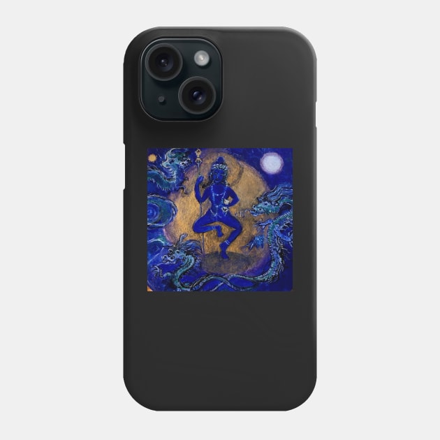 Vajradakini with Nagas Phone Case by Visuddhi