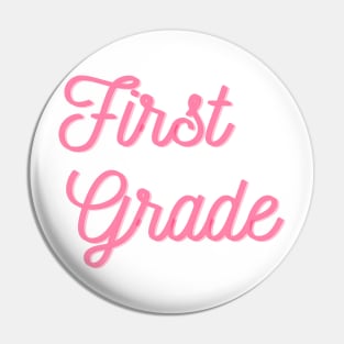 First Grade Pin