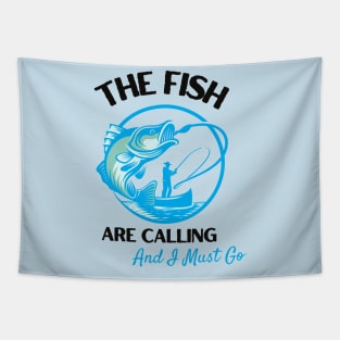 The Fish Are Calling And I Must Go Tapestry