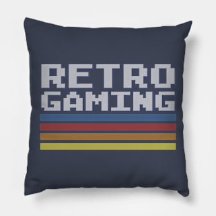 Retro Gaming: A Retro Stripes Pillow