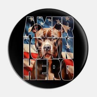 American Hero Pin