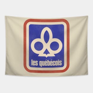 Defunct Les Quebecois De Montreal Lacrosse Team Tapestry