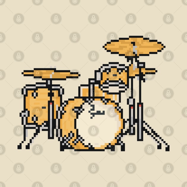 Pixel Maple Stones Drums by gkillerb