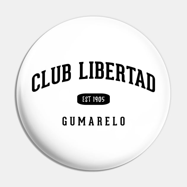 Club Libertad Pin by CulturedVisuals