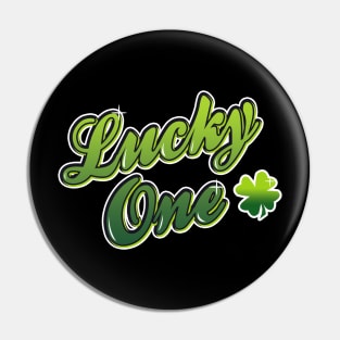 St. Patrick's Day lucky one Pin