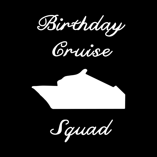 birthday cruise ship party squad by beautifulhandmadeart