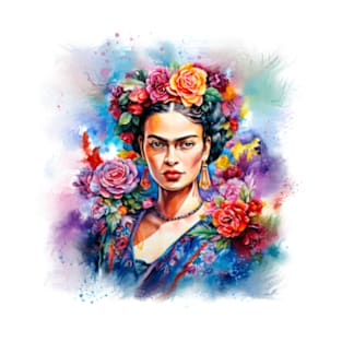 Frida Kahlo pillows Mexican painter T-Shirt