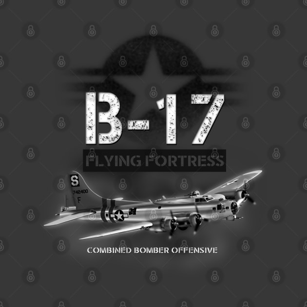 B17 Flying Fortress by hardtbonez