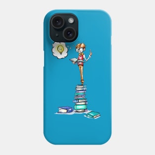 The Book Worm Klaus Baudelaire Phone Case