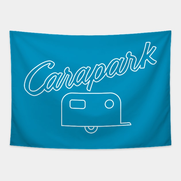 Carapark Tapestry by drummingco