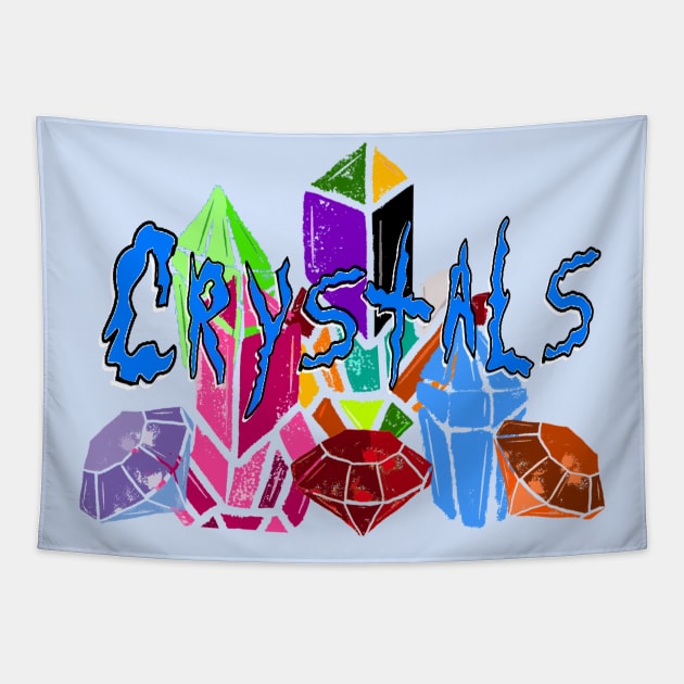 I have an expensive habit… Crystals Tapestry by Orchid's Art