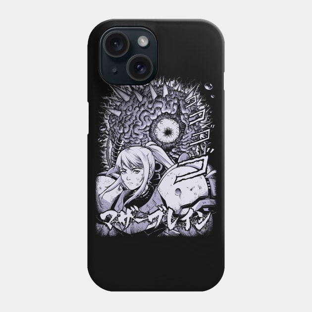 Space Horror Phone Case by Pixeleyebat