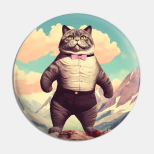 The Beefcake Kitty Brigade - Fisher Pin