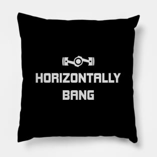 Horizontally Bang Boxer Engine Car Pillow