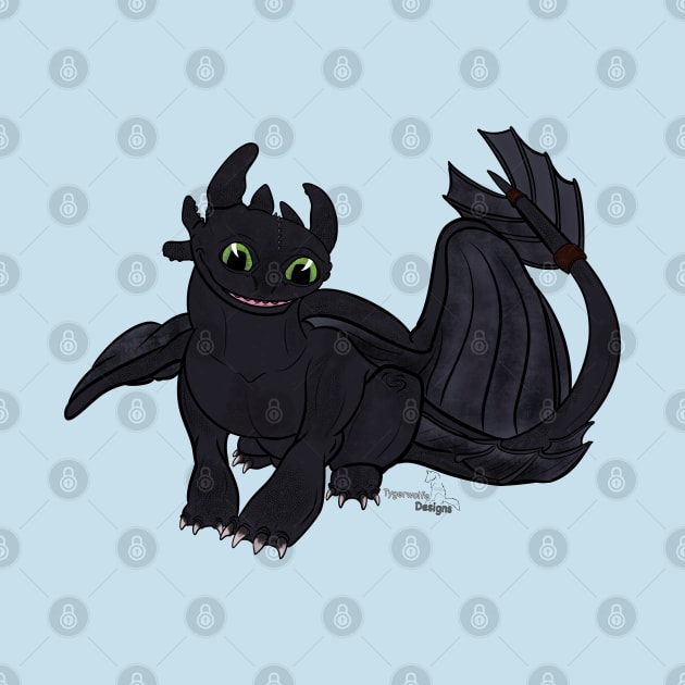 Toothless by tygerwolfe