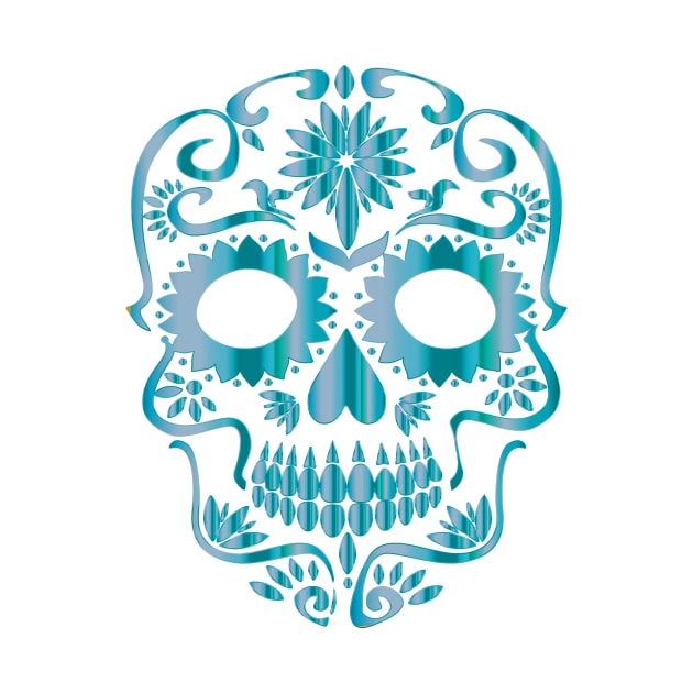 Sugar Skull Blues by Prairie Ridge Designs