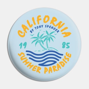 Summer paradise Pin