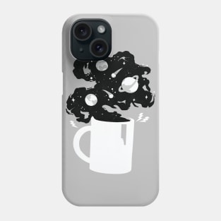 Galaxy Coffee - Black Phone Case