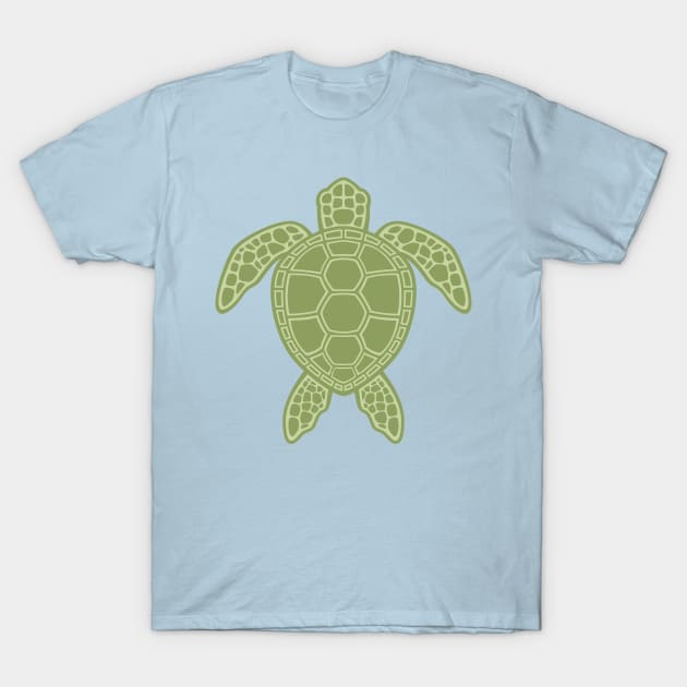 Green Sea Turtle Short Sleeve T-shirt 