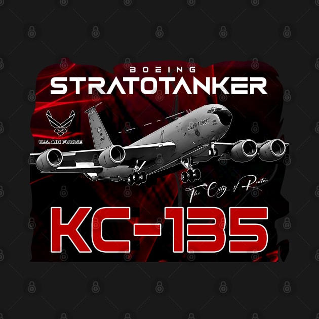 Boeing KC-135 Stratotanker Heavy Aircraft by aeroloversclothing