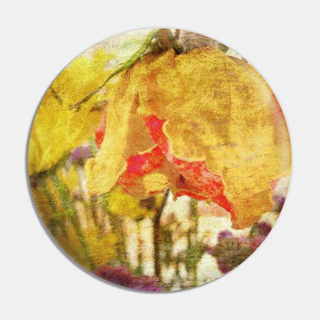 Floral Beauty Pin by Susan Werby