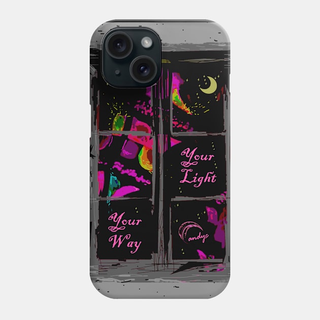 LUZ EN TU CAMINO FUCH Phone Case by ACUANDYC