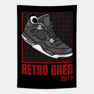 AJ 4 Retro Bredd Sneaker Tapestry