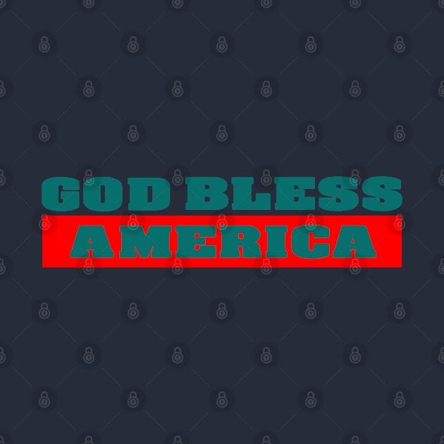 God Bless America by BaronBoutiquesStore