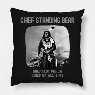 Chief Standing Bear Ponca Pillow