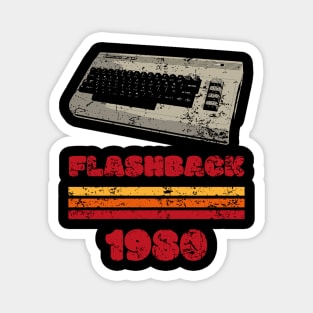 Flashback 80s Personal Computer Magnet