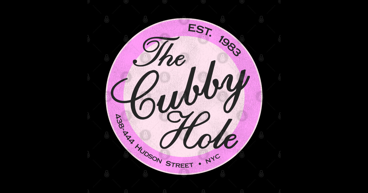 Defunct The Cubby Hole 80s Lesbian NYC Lesbian Sticker