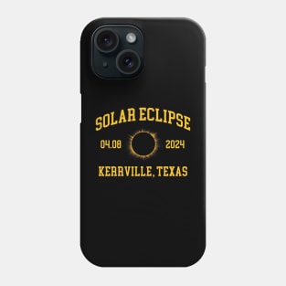 Solar eclipse texas 2024 Phone Case