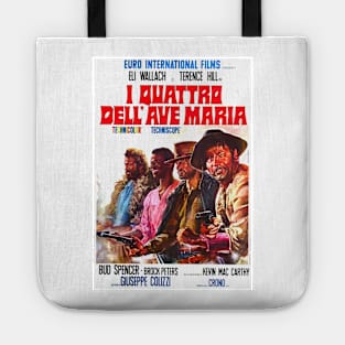 Vintage Western Movie Poster - Aces High Tote