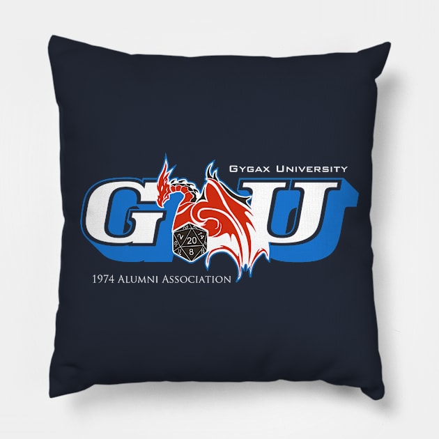 Gygax University Alumni Pillow by cfdunbar