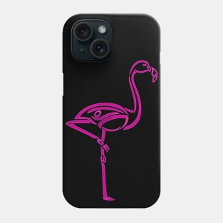 Flamingo Tribal Design Phone Case