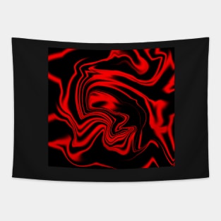 Marble Red And white Tapestry