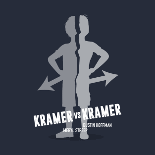 Kramer vs Kramer - Alternative Movie Poster T-Shirt