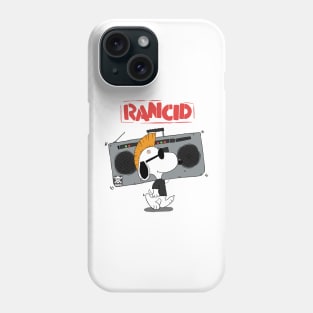 Rancid band merch - radio funny cartoon design Phone Case