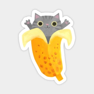 Bananacat Magnet