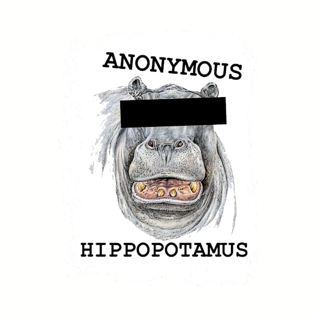 Anonymous Hippopotamus by SortaFairytale