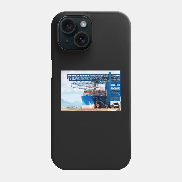 Stacked Cargo Containers Phone Case by mooonthemoon
