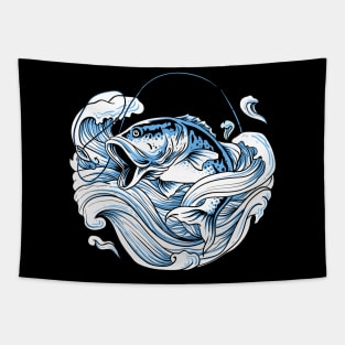 Fish In Water Tapestry