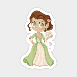 Tiny Louisa Magnet