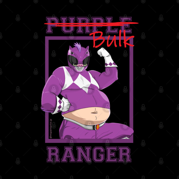 Bulk Purple Ranger - Mighty Morphin Power Rangers - Phone Case