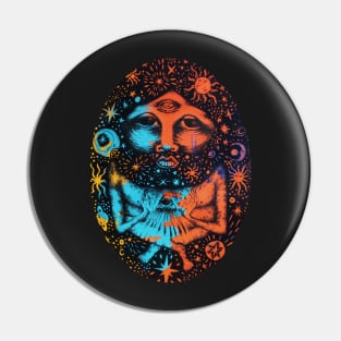 Cosmic Man Pin