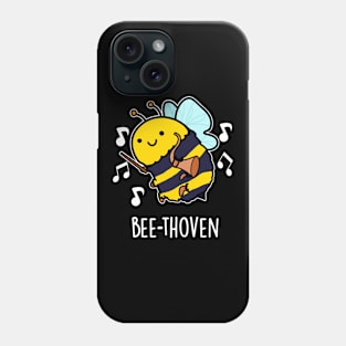 Bee-thoven Cute Music Bee Pun Phone Case