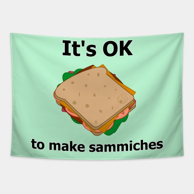 Sammiches Tapestry by CounterCultureWISE