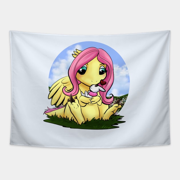 Flutterclaw Shivae Tapestry by shivaesyke